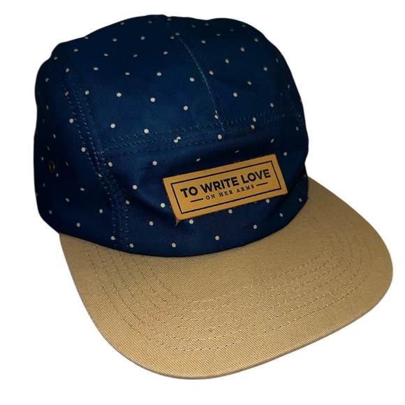 Vintage To Write Love on Her Arms 5-Panel Strap-back Hat - Picture 1 of 4
